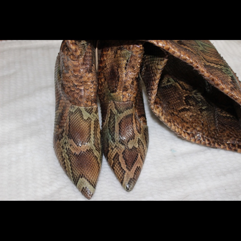 Alexandre Birman real snakeskin boots - Picture 5 of 12